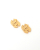 Chanel CC Gold-toned Earrings