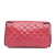 Chanel AB Chanel Pink Patent Leather Leather Medium Patent Coco Shine Flap Italy