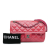 Chanel AB Chanel Pink Patent Leather Leather Medium Patent Coco Shine Flap Italy