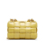 Bottega Veneta B Bottega Veneta Yellow Calf Leather skin Intrecciato Padded Chain Cassette Satchel Italy