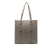 Gucci B Gucci Gray Calf Leather GG Embossed Vertical Tote Italy