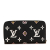 Louis Vuitton AB Louis Vuitton Black Monogram Canvas Canvas Monogram Giant Wild At Heart Zippy Wallet France