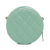 Chanel AB Chanel Green Light Green Lambskin Leather Leather Quilted Lambskin Round Crossbody Italy