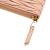 Miu Miu AB Miu Miu Pink Lambskin Leather Leather Matelasse Zip Around Wallet Italy