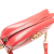 Gucci B Gucci Red Calf Leather Mini GG Marmont Matelasse Crossbody Italy