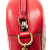 Gucci B Gucci Red Calf Leather Mini GG Marmont Matelasse Crossbody Italy