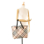 Burberry B Burberry Brown Beige Coated Canvas Fabric Supernova Check Tote China