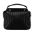 Fendi B Fendi Black Calf Leather Small Dotcom Click Satchel Italy