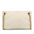 Saint Laurent AB Saint Laurent White Tweed Fabric Medium Boucle Loulou Puffer Shoulder Bag Italy