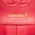 Chanel B Chanel Red Lambskin Leather Leather Medium Classic Lambskin Double Flap France