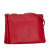 Celine B Celine Red Calf Leather Large Trio Crossbody Bag Italy