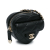 Chanel AB Chanel Black Lambskin Leather Leather Lambskin CC in Love Heart Necklace Bag Italy