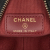 Chanel AB Chanel Black Lambskin Leather Leather Lambskin CC in Love Heart Necklace Bag Italy