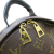 Louis Vuitton B Louis Vuitton Brown Monogram Canvas Canvas Monogram Reverse Palm Springs PM France