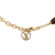 Louis Vuitton B Louis Vuitton Gold Gold Plated Metal Essential V Necklace Italy