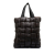 Bottega Veneta B Bottega Veneta Black Calf Leather Padded Maxi Intrecciato Tote Italy