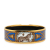 Hermès AB Hermès Blue with Gold Enamel Other Wide Grand Apparat Bangle 65 Austria