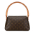 Louis Vuitton B Louis Vuitton Brown Monogram Canvas Canvas Monogram Looping Mini France