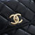 Chanel AB Chanel Black Lambskin Leather Leather Small Lambskin Trendy CC Flap France