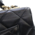 Chanel AB Chanel Black Lambskin Leather Leather Small Lambskin Trendy CC Flap France