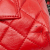 Chanel B Chanel Red Calf Leather CC Crinkled skin Chain Flap Italy