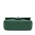 Chanel B Chanel Green Lambskin Leather Leather Mini Rectangular Classic Lambskin Single Flap France