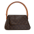 Louis Vuitton B Louis Vuitton Brown Monogram Canvas Canvas Monogram Looping Mini France