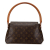 Louis Vuitton B Louis Vuitton Brown Monogram Canvas Canvas Monogram Looping Mini France