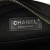 Chanel B Chanel Black with White Canvas Fabric And Rubber Airlines Round Crossbody Italy