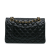 Chanel B Chanel Black Lambskin Leather Leather Medium Classic Lambskin Double Flap France