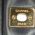 Chanel B Chanel Black Lambskin Leather Leather Medium Classic Lambskin Double Flap France