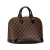 Louis Vuitton AB Louis Vuitton Brown Damier Canvas Canvas Damier Ebene Alma PM France