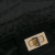 Chanel B Chanel Black Satin Fabric Reissue 2.55 Croc Stitched East West Double Flap France