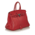 Hermès B Hermès Red Calf Leather 2010 Clemence Birkin 35 France