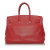 Hermès B Hermès Red Calf Leather 2010 Clemence Birkin 35 France