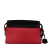 Prada B Prada Red with Black Calf Leather Saffiano and City Esplanade Crossbody Italy