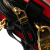 Prada B Prada Red with Black Calf Leather Saffiano and City Esplanade Crossbody Italy