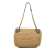 Saint Laurent AB Saint Laurent Brown Beige Raffia Natural Material Niki Shoulder Bag Italy