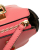 Fendi AB Fendi Pink Calf Leather Mini By The Way Satchel Italy