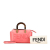 Fendi AB Fendi Pink Calf Leather Mini By The Way Satchel Italy