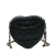 Chanel AB Chanel Black Lambskin Leather Leather Mini Lambskin CC in Love Heart Crossbody France