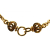 Chanel B Chanel Gold Gold Plated Metal CC Pendant Necklace France