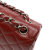 Chanel AB Chanel Red Dark Red Caviar Leather Leather Jumbo Classic Caviar Double Flap Italy