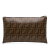 Fendi B Fendi Brown Coated Canvas Fabric Zucca Clutch Italy