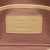 Christian Dior B Dior Brown Beige Patent Leather Leather Cannage Wallet on Chain Italy