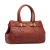 Bottega Veneta B Bottega Veneta Red Calf Leather Intrecciato Tote Bag Italy