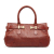 Bottega Veneta B Bottega Veneta Red Calf Leather Intrecciato Tote Bag Italy