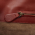 Bottega Veneta B Bottega Veneta Red Calf Leather Intrecciato Tote Bag Italy