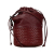 Bottega Veneta B Bottega Veneta Red Burgundy Nappa Leather Leather Nappa Intrecciato Drawstring Bucket Bag Italy