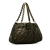 Fendi B Fendi Brown Canvas Fabric Small Metallic Zucca Mia Hanbag Italy